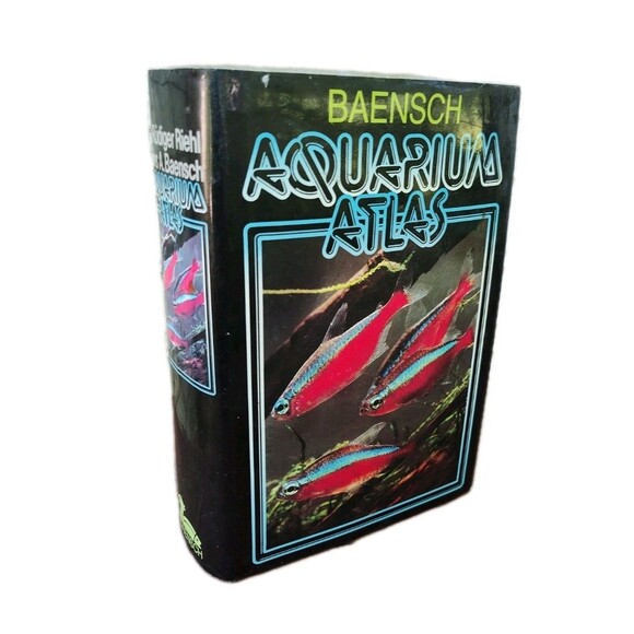 Baensch Aquarium Atlas Second English Edition Hardcover - Picture 1 of 12